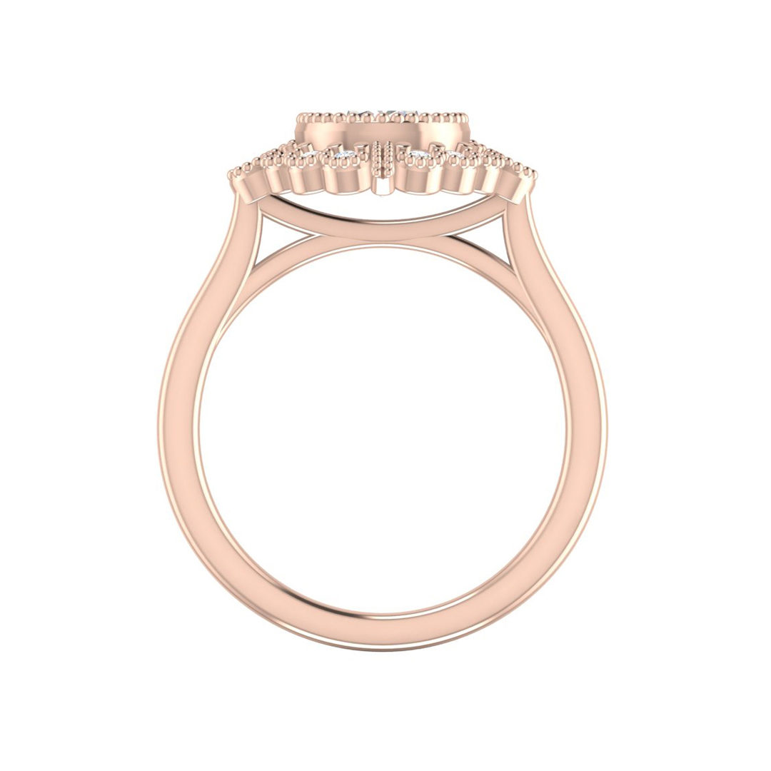 Briella Halo Engagement Ring